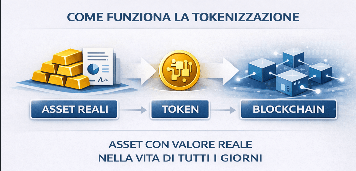 Cos’è la tokenizzazione di strumenti finanziari e degli asset reali