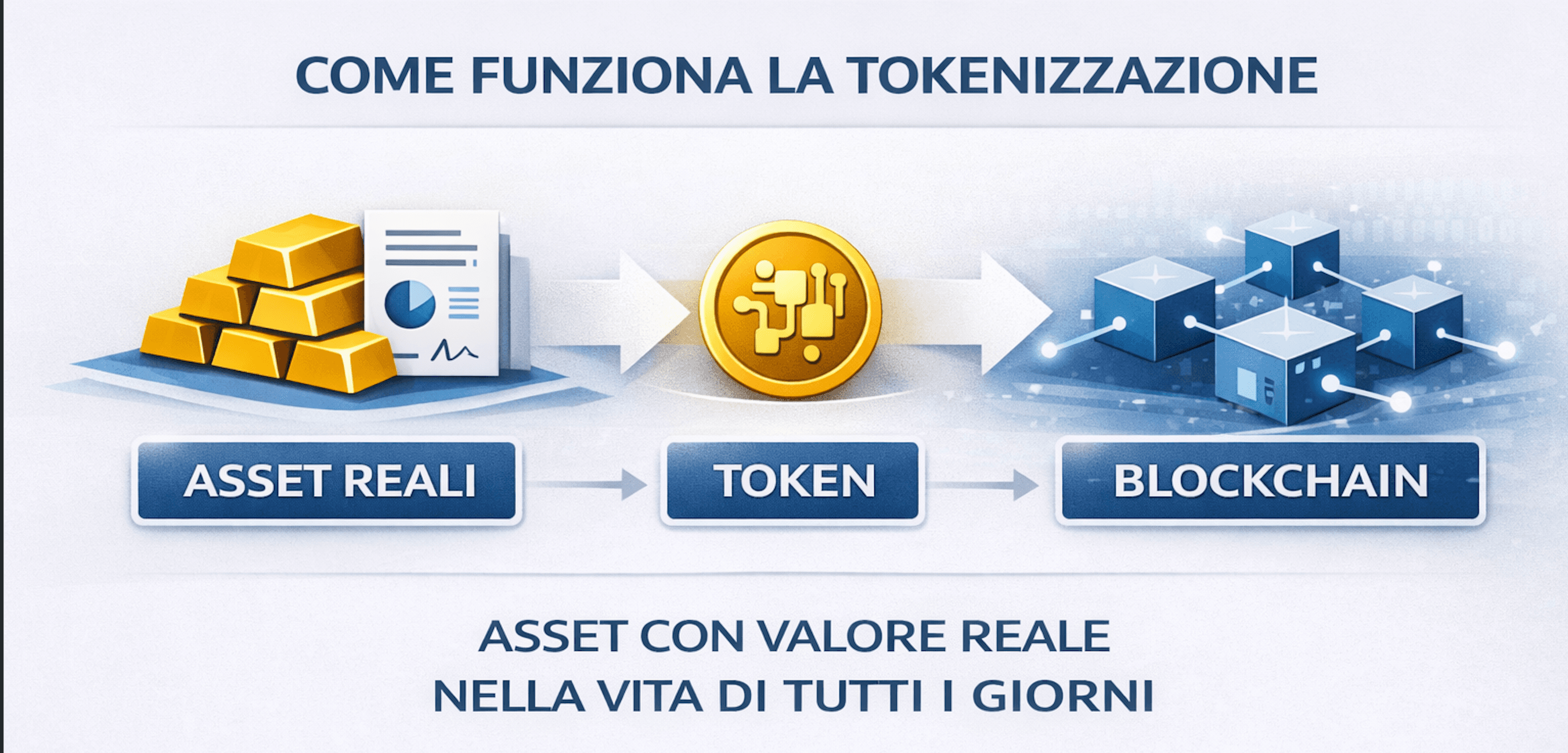 Cos’è la tokenizzazione di strumenti finanziari e degli asset reali