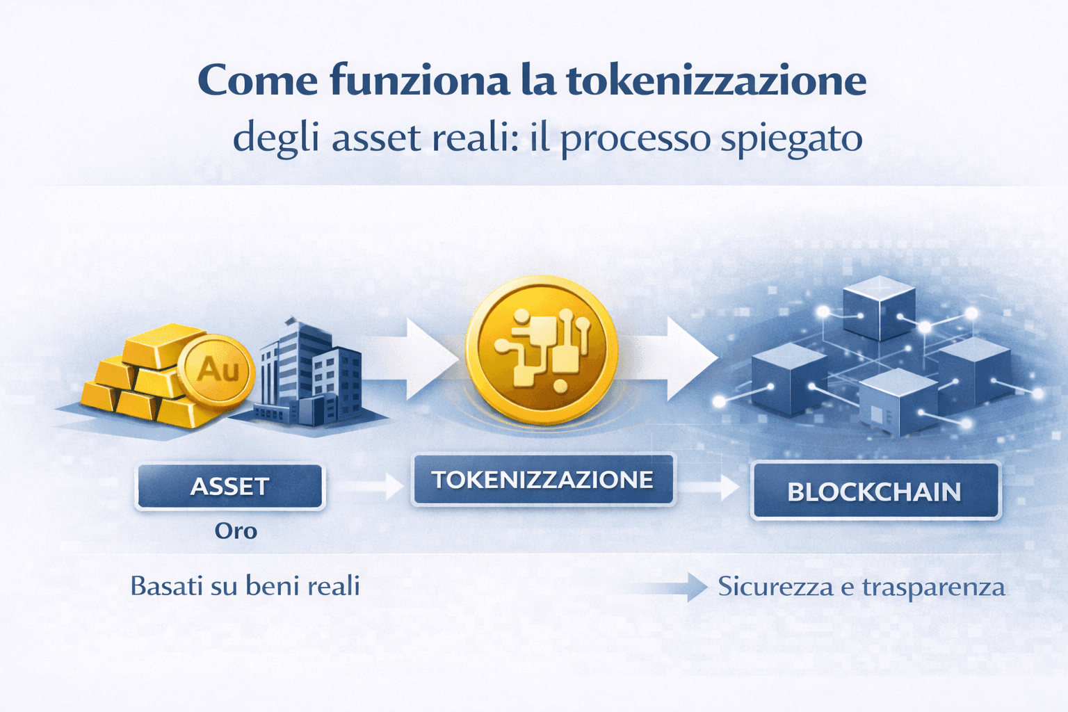 Come funziona la tokenizzazione degli asset reali: il processo spiegato