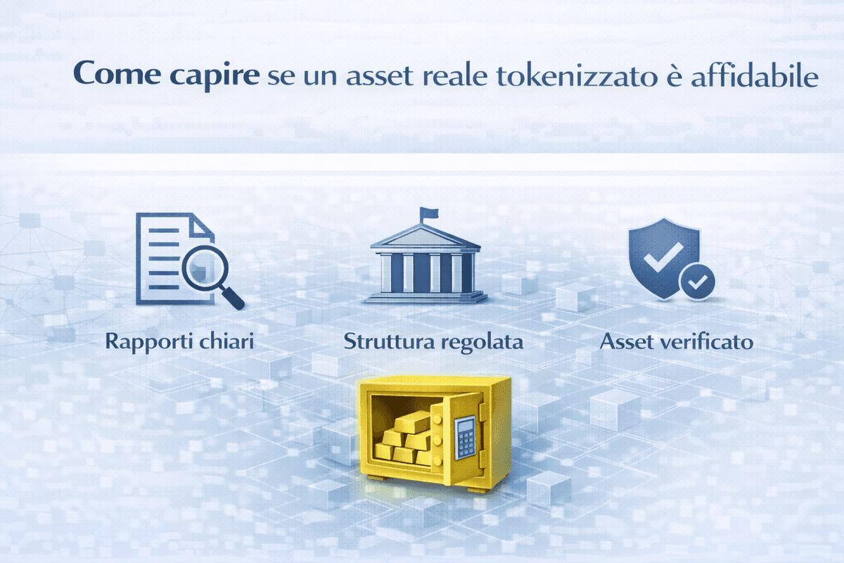 Come capire se un asset reale tokenizzato è affidabile