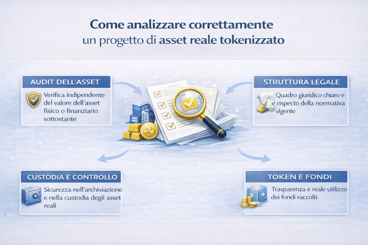 Come leggere correttamente un progetto di asset reale tokenizzato