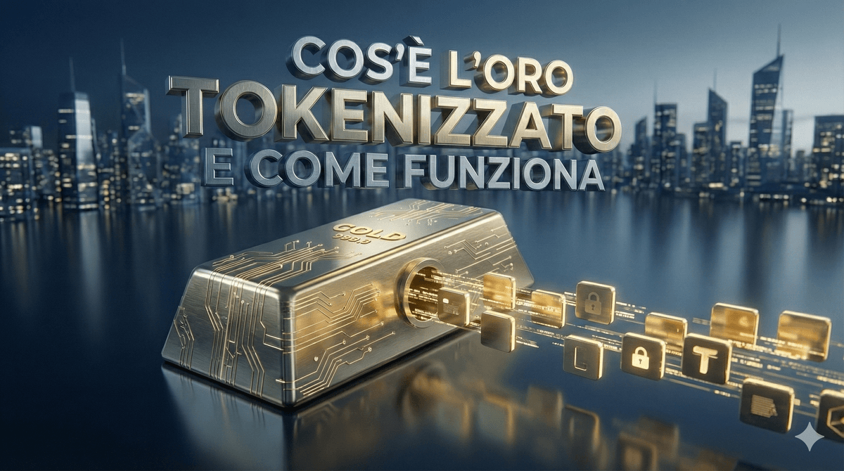 Cos’è l’oro tokenizzato e come funziona