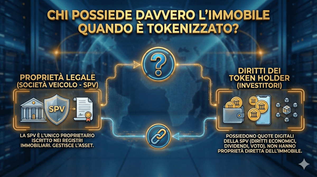 Chi possiede davvero l’immobile quando è tokenizzato