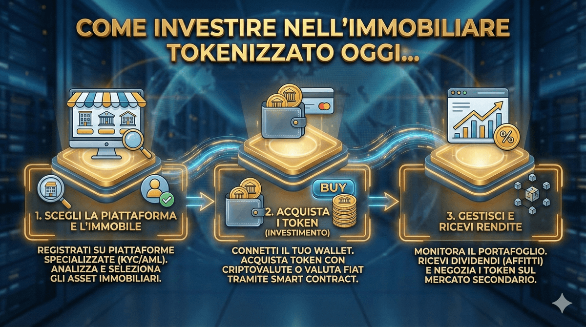 Come investire nell’immobiliare tokenizzato oggi