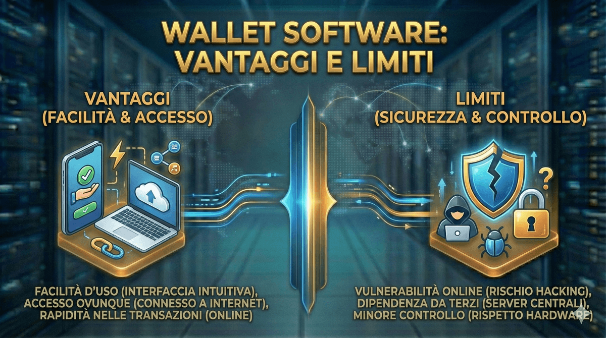 Wallet software e asset reali tokenizzati: quando hanno senso e quali limiti hanno
