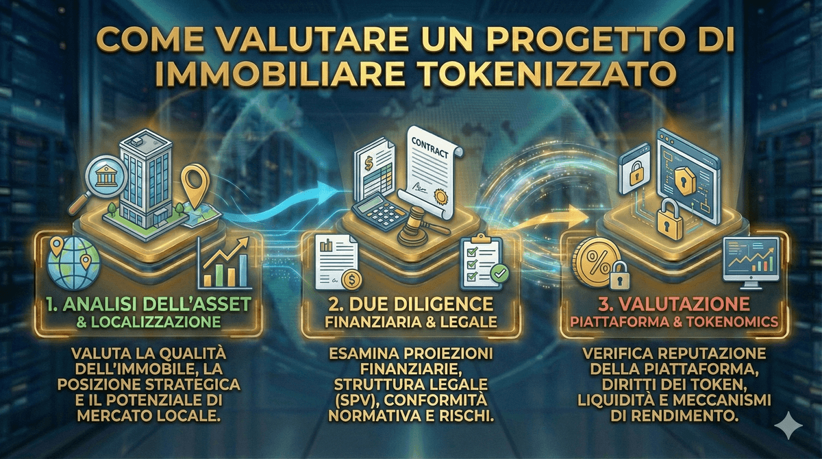 Come analizzare un progetto immobiliare tokenizzato prima di investire