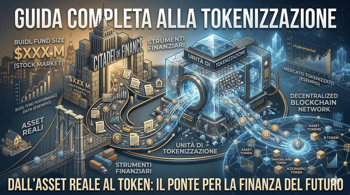 La Guida Definitiva e completa alla Tokenizzazione degli Asset Reali