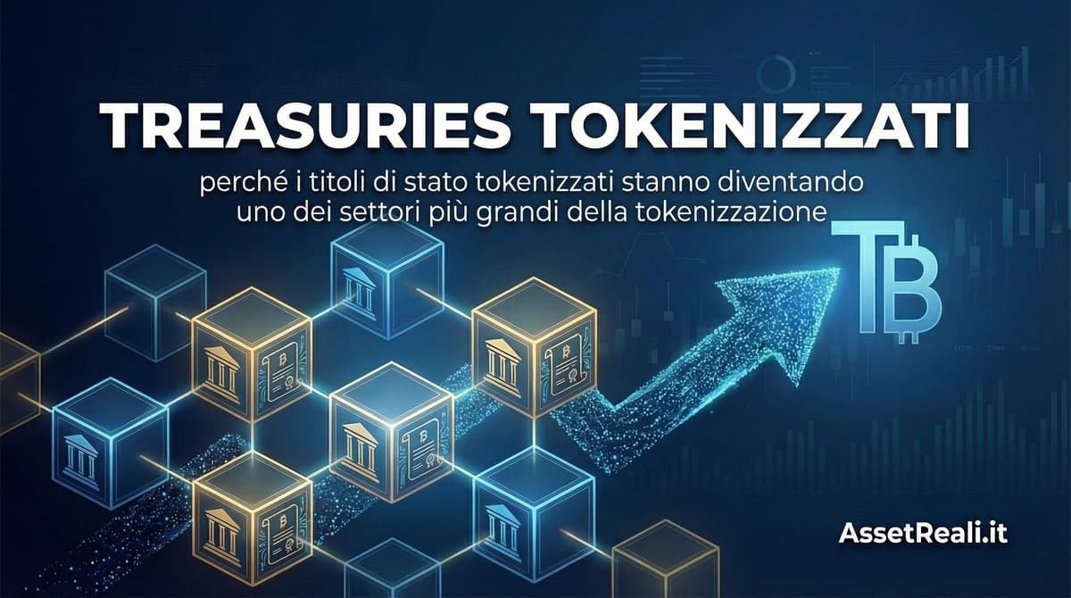 Tokenized Treasuries: perché i titoli di stato tokenizzati stanno diventando uno dei settori più grandi della tokenizzazione