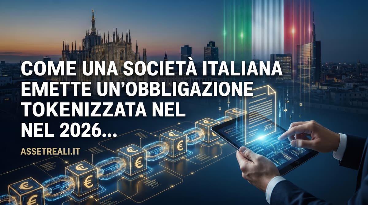 Come un’azienda italiana emette un bond/obbigazione tokenizzata nel 2026