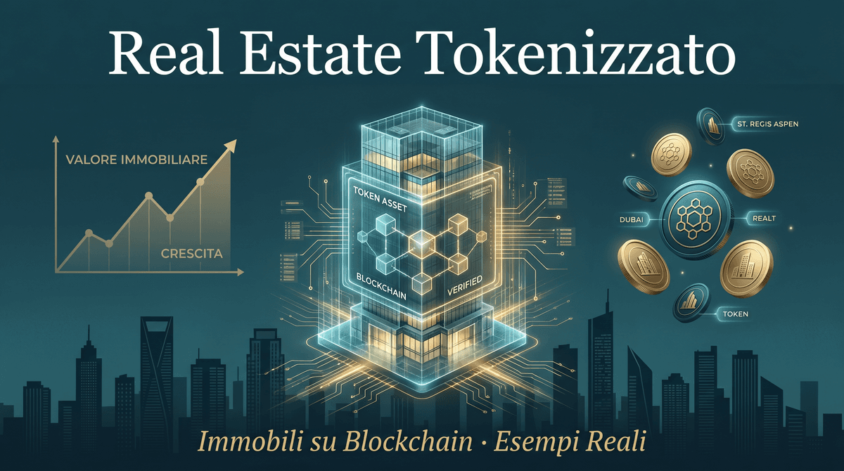 Real estate tokenizzato: esempi reali di immobili collegati alla blockchain