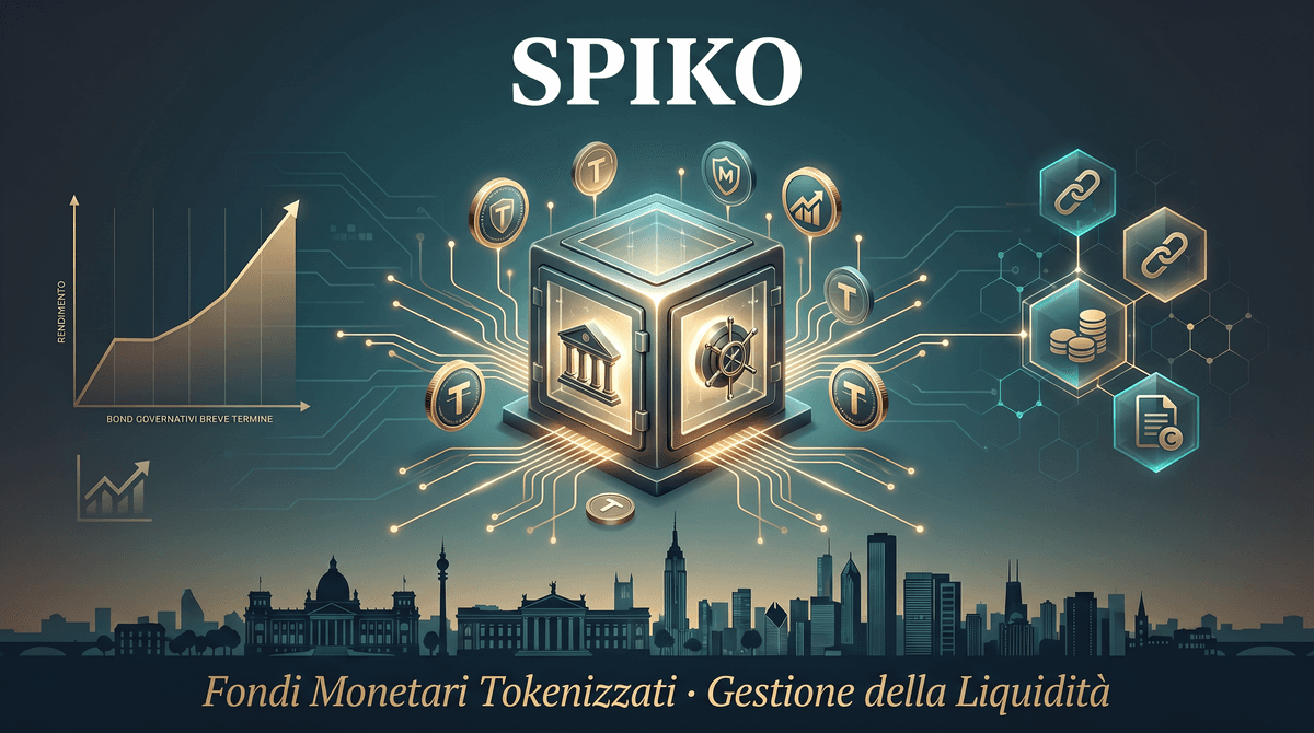 SPIKO: piattaforma europea per gestione della liquidità con accesso a fondi monetari tokenizzati