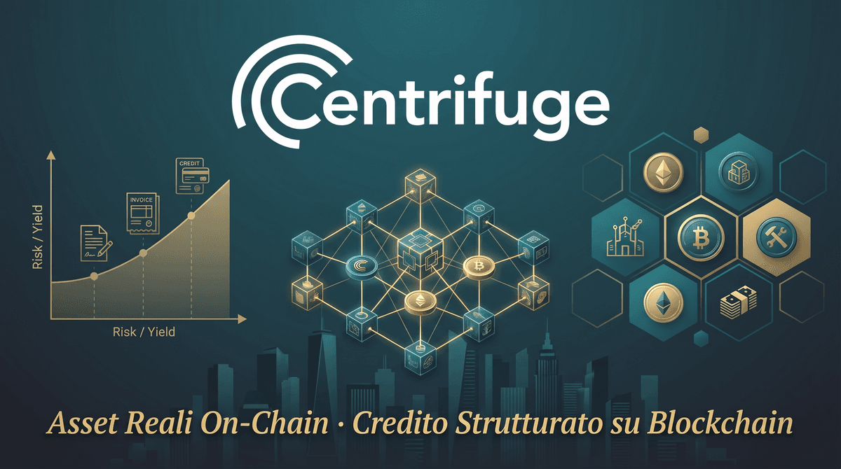 Centrifuge: cos’è e come funziona la tokenizzazione degli asset reali nel mondo crypto