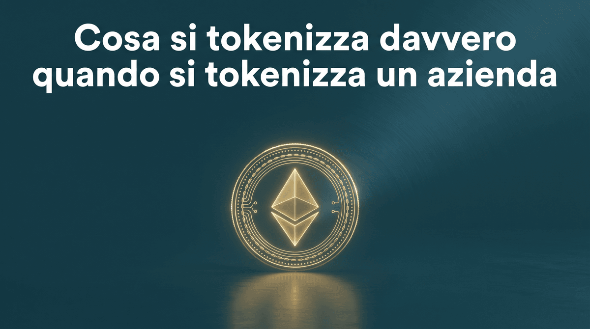 Cosa si tokenizza davvero quando si “tokenizza un’azienda”
