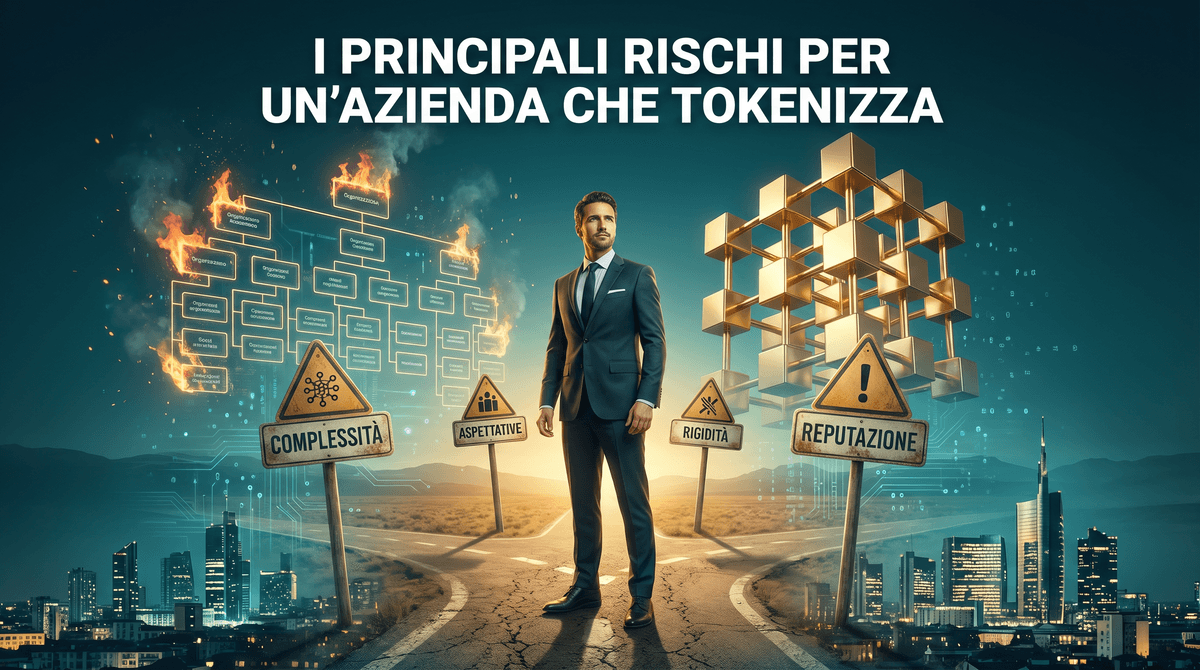 I principali rischi per un’azienda o società che decide di tokenizzare