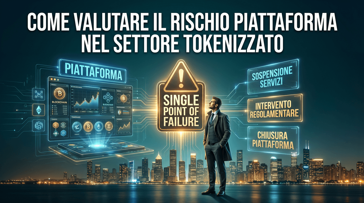 Come valutare il rischio piattaforma nel settore tokenizzato