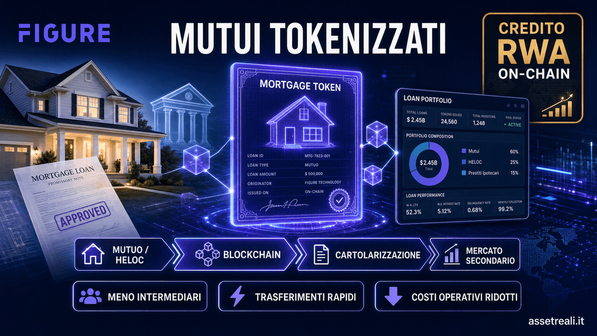 Figure accelera sugli RWA: la tokenizzazione dei mutui cresce