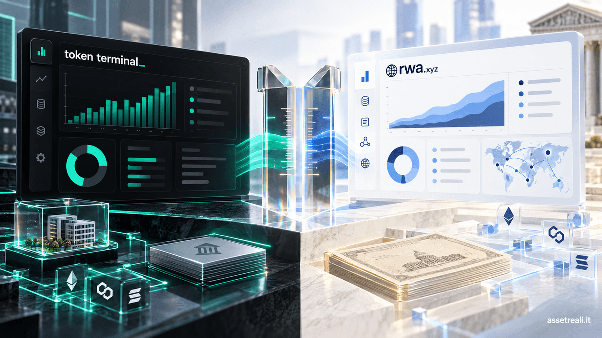 RWA: perché due dashboard mostrano quasi 8 miliardi di differenza