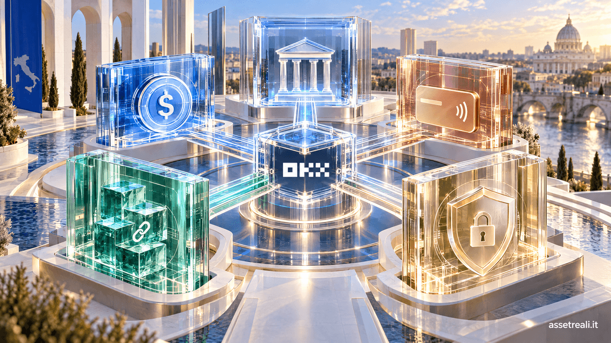 OKX valutata $25 miliardi: entrano Circle, Ripple e Standard Chartered