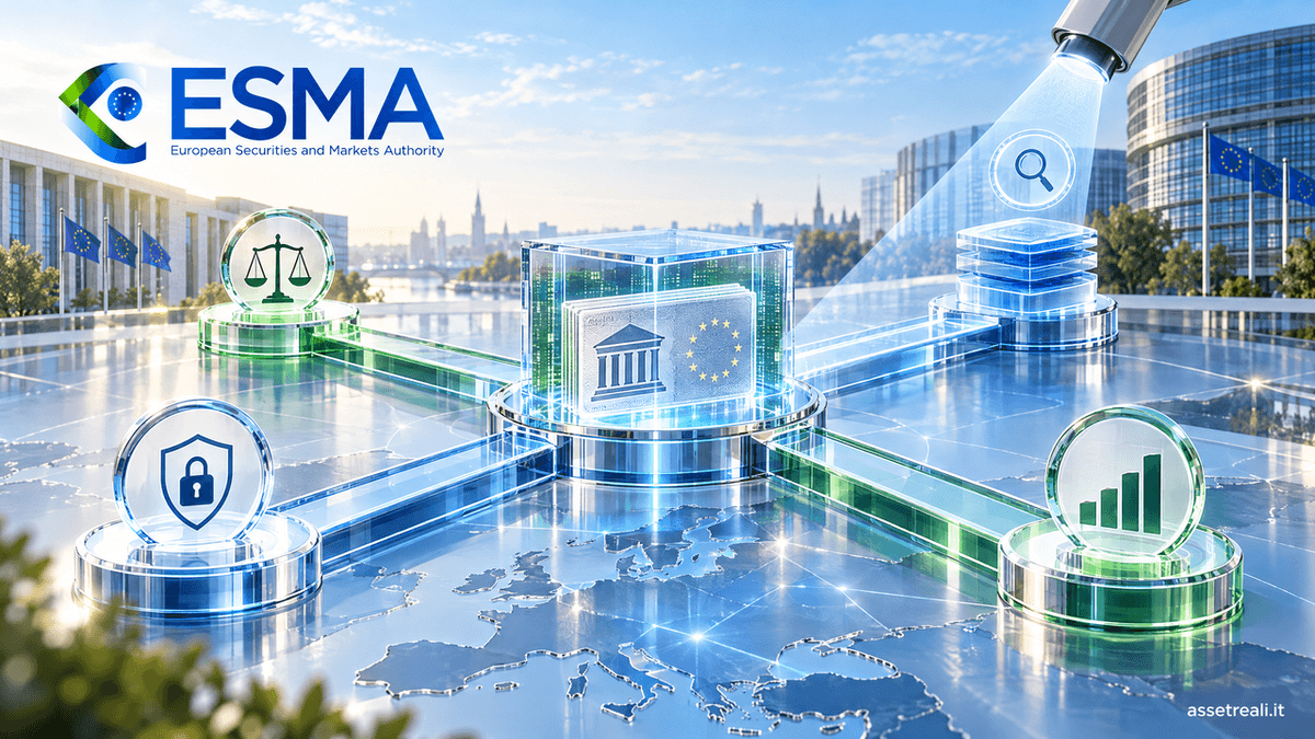 ESMA apre al collateral tokenizzato: consultazione sul clearing europeo